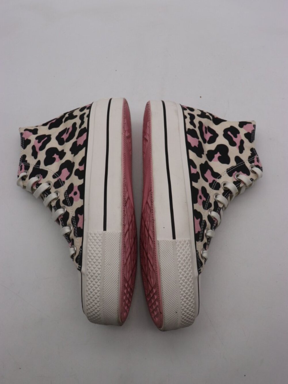 Converse Chuck Taylor All Star Lift High Women's 8.5 Platform Sneaker Leopard - Picture 8 of 9